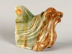 Waves of multicolored alabaster